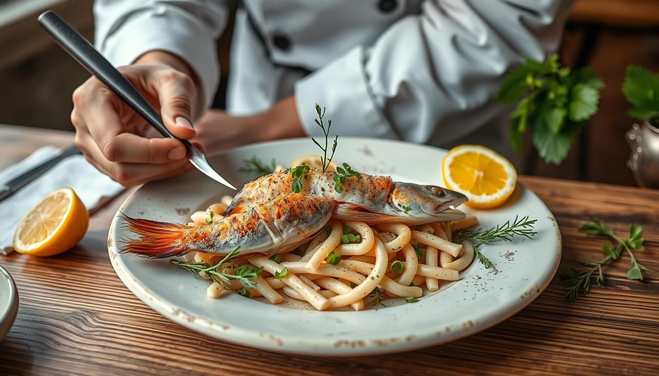 Seasonal meal prepared in a home kitchen